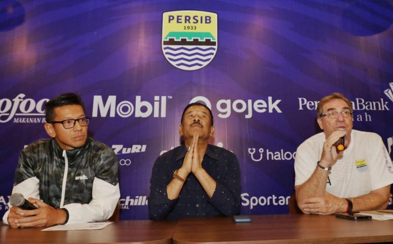 Konpers terkait transfer pemain asing Persib Bandung Kamis (15/8/2019) (AyoBandung.com)