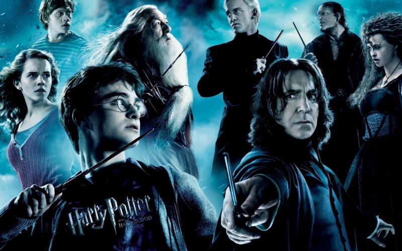Para karakter yang terlibat dalam enam film Harry Potter (akspic)