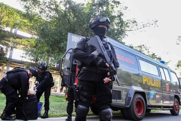Ilustrasi Pengamanan usai Ancaman Teror Bom. (foto: alinea).