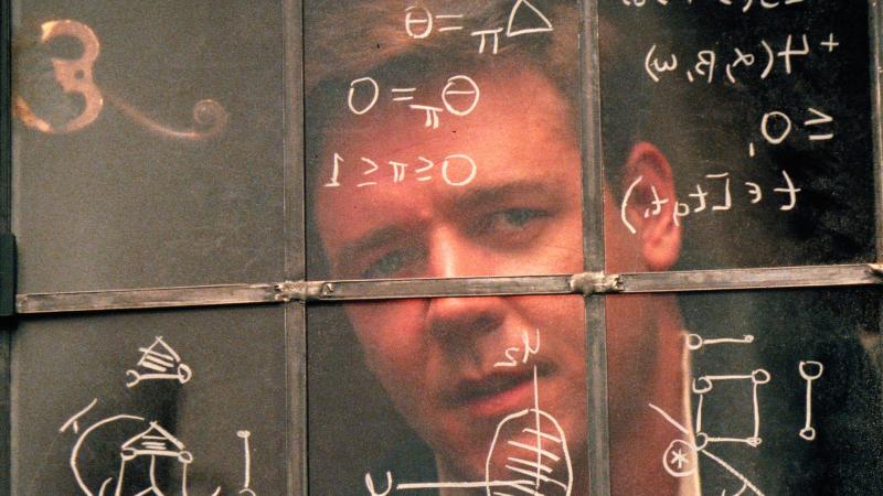 Film The Beautiful Mind yang terinspirasi kisah hidup John Forbes Nash, seorang ahli matematika (amblin.com)