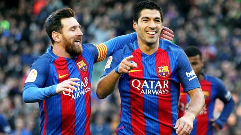 Lionel Messi dan Luis Suarez (YouTube/Wouva)