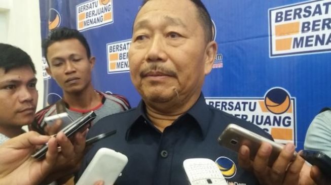 Bobby Jayanto, ketua DPD Partai Nasdem Tanjungpinang (Suara.com)