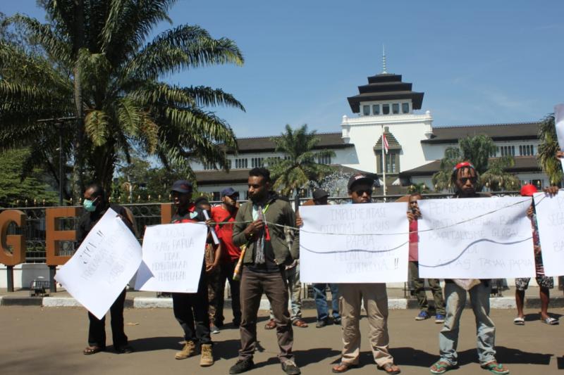 Ikatan Mahasiswa se-Tanah Papua di Bandung (Jubi.co)