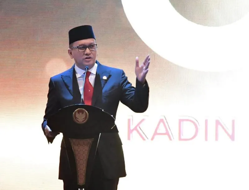 Ketua Kamar Dagang dan Industri (Kadin) Indonesia Rosan Roeslani (Twitter/Kantor Staf Presiden)
