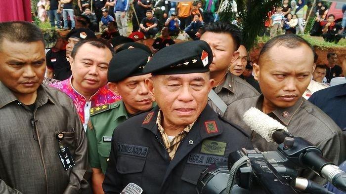 Menteri Pertahanan Ryamizard Ryacudu menduga kerusuhan di Papua ditunggangi oleh ISIS (Tribun)