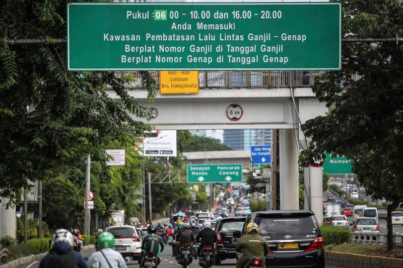 Kawasan ganjil genap Jakarta (Parjo.id)