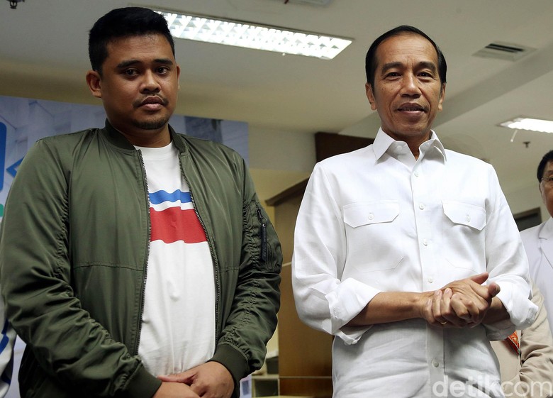 Menantu Presiden Joko Widodo, Bobby Nasution (Detik.com)