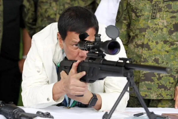 Mantan Presiden Filipina Rodrigo Duterte. (Sindonews).