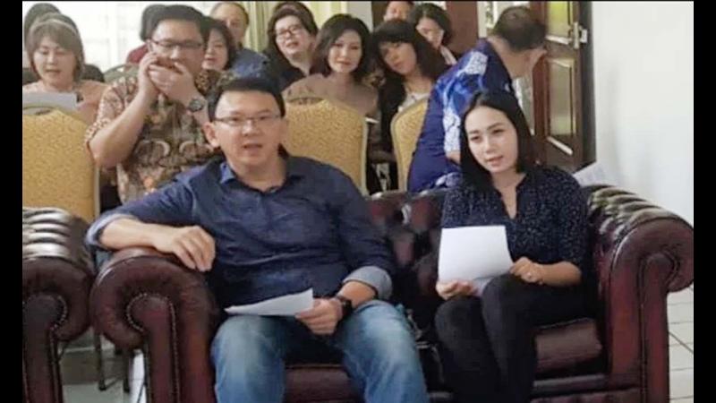 Eks Gubernur DKI Jakarta, Basuki Tjahaja Purnama alias Ahok dan istrinya Puput Nastiti Devi (YouTube/Tribun Timur)