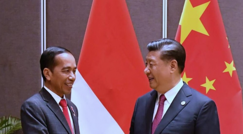 Presiden Joko Widodo dan Presiden China, Xi Jinping (Seratindonesia.com)