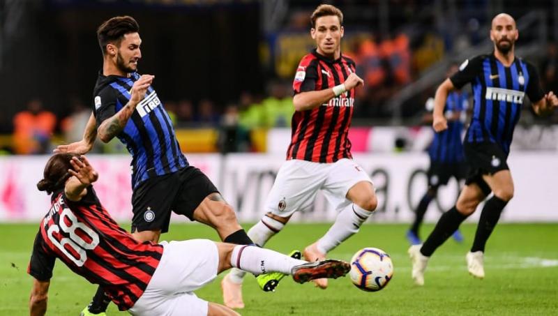 Link Live Streaming AC Milan VS Inter Milan, Minggu (22/9/2019) Pukul 01.45 Dini Hari