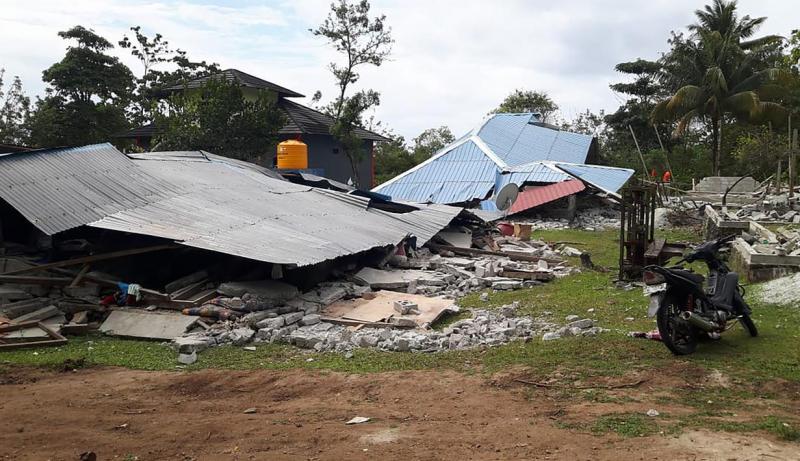 Kondisi Rumah Terdampak Gempa di Ambon (Liputan6)