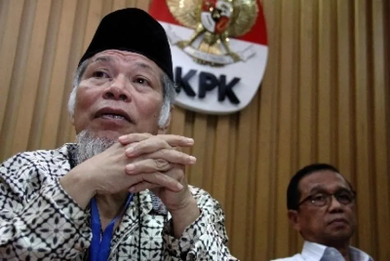 Mantan Penasihat Komisi Pemberantasan Korupsi (KPK) Abdullah Hehamahua. (Republika)