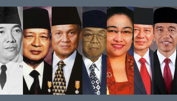 7 Presiden Indonesia. (lyceum.id)