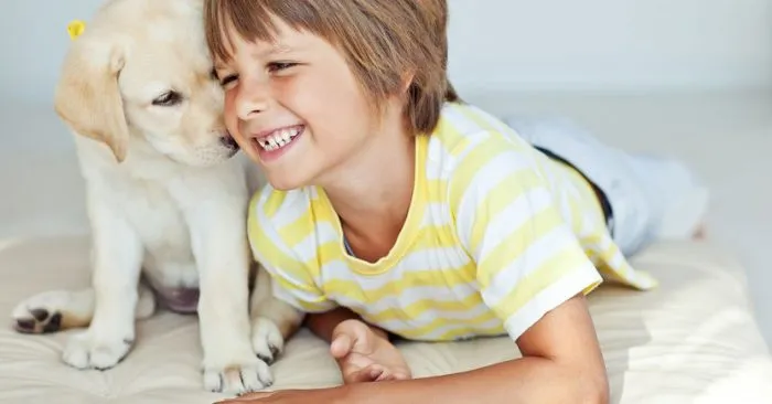 Banyak anak yang merasa lebih dekat dengan hewan peliharaannya. (NUZZA11 / FOTOLIA)