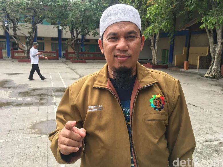 Sekretaris Jenderal Persaudaraan Alumni (PA) 212, Bernard Abdul Jabbar (detik)