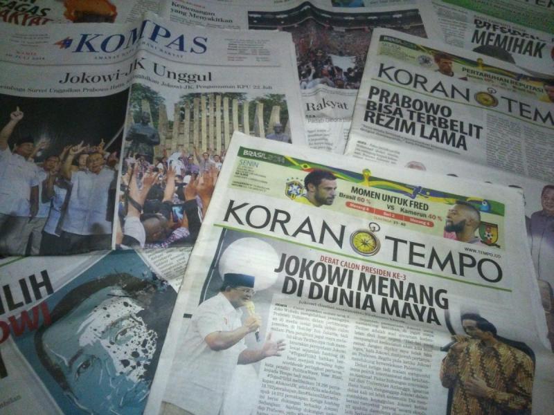 Berbagai media massa di Indonesia (Kompasiana.com)