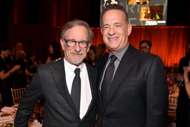 Sutradara kawakan Steven Spielberg dan aktor senior kawakan Tom Hanks kembali bekerjasama dalam miniseri berlatar Perang Dunia II (getty)