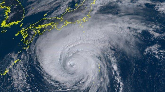 Badai Super Hagibis Bakal Melanda Jepang (Tribun Palu)
