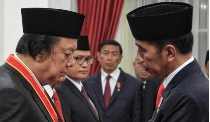 Dato Sri Tahir dan Presiden Joko Widodo. (Instagram/@tahirfoundation)