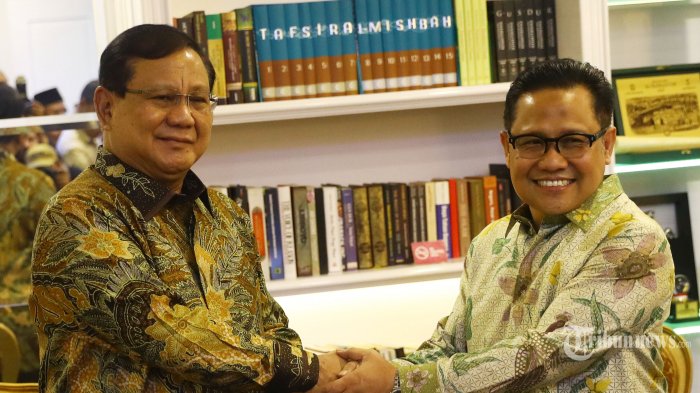 Prabowo dan Cak Imin (tribunnews)