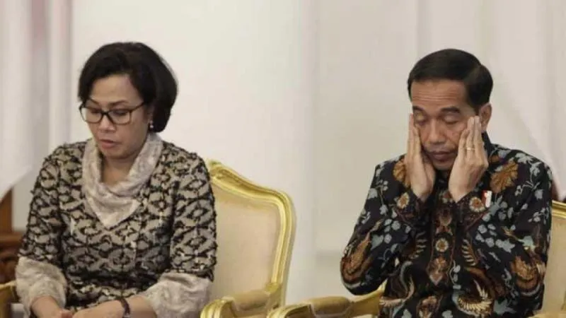 Menkeu Sri Mulyani dan Presiden Jokowi (berkabar.id)