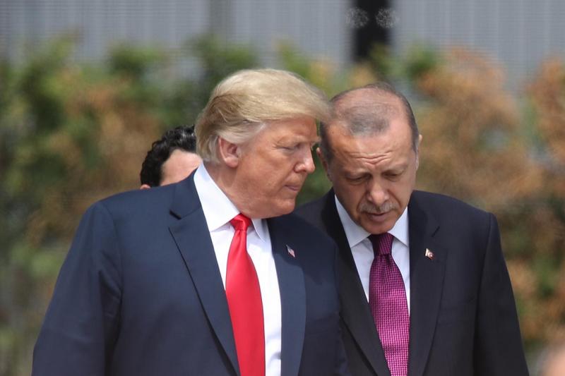 Presiden Amerika Serikat (AS) Donald Trump dan Presiden Turki Tayyip Erdogan (politico.com)