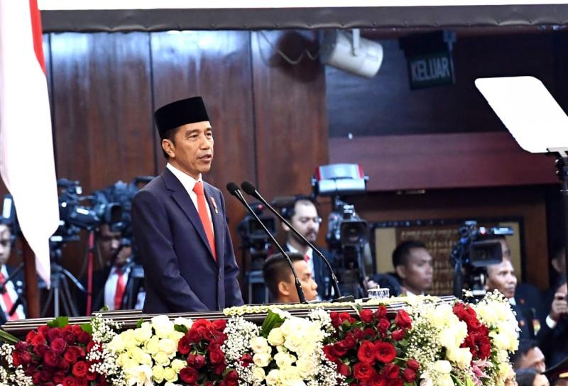 Pidato saat pelantikan Presiden Joko Widodo (beritalima.com)