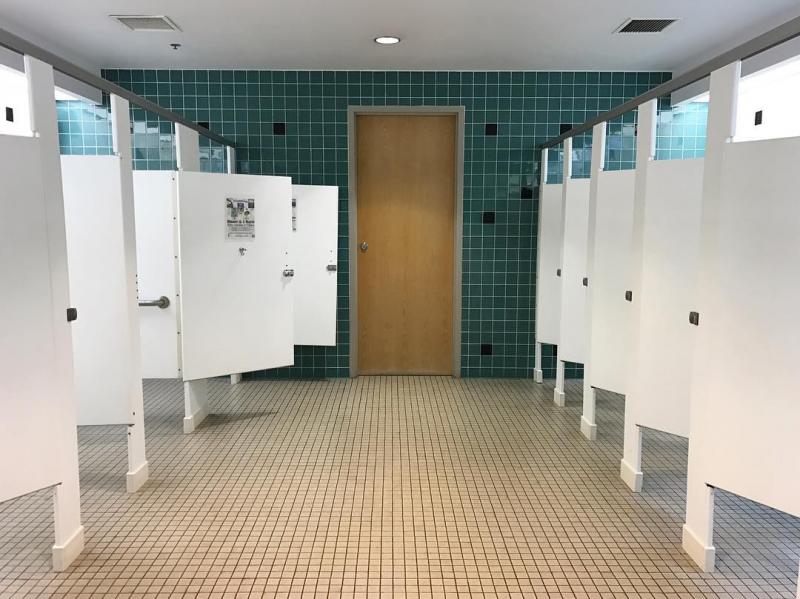 Ilustrasi toilet umum dengan dua bilik (Foto: thepublicresrtroomproject)