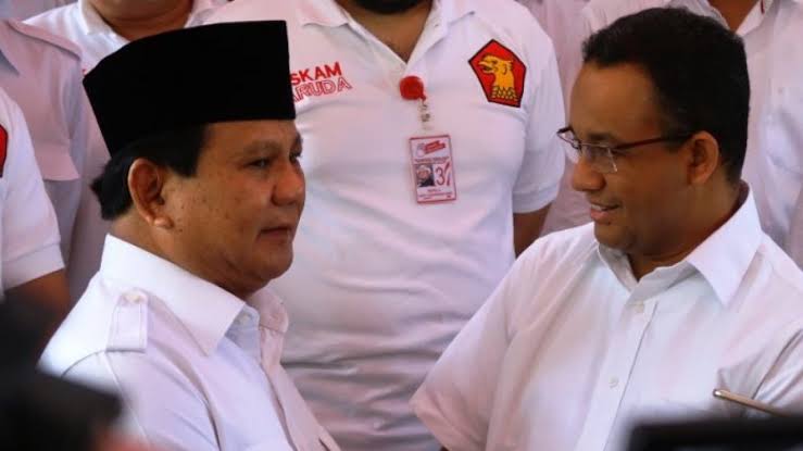 Menhan Prabowo dan Gubernur DKI Anies (fajar.co.id)