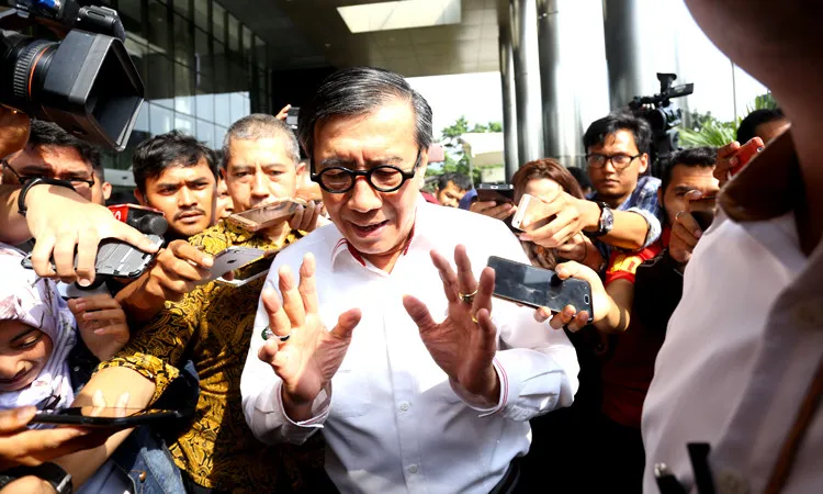 Menkumham Yasonna Laoly (Foto: Robinsar Nainggolan)