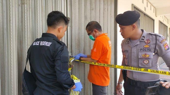 Polisi olah TKP penembakan di Majalengka. (Foto: Tribuncirebon.com)
