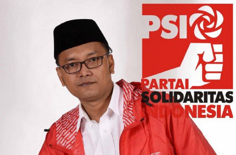 Politisi Partai Solidaritas Indonesia (PSI) Mohamad Guntur Romli. (Koran Daimca)