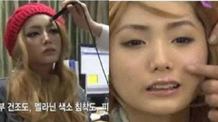Gadis Korea ini tak pernah hapus make up. (Feedy TV)