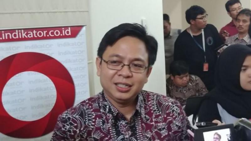 Pengamat Ekonomi dan Sosial serta Direktur Eksekutif Indikator Politik Indonesia Burhanuddin Muhtadi. (monitor.co.id)