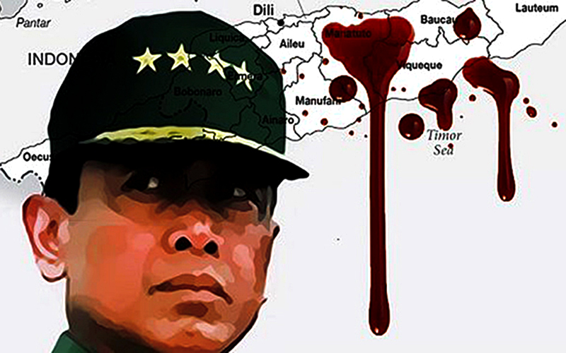 Ilustrasi Menko Polhukam, Wiranto dan Kasus Pelanggaran HAM Berat Timor Timur (Ist)