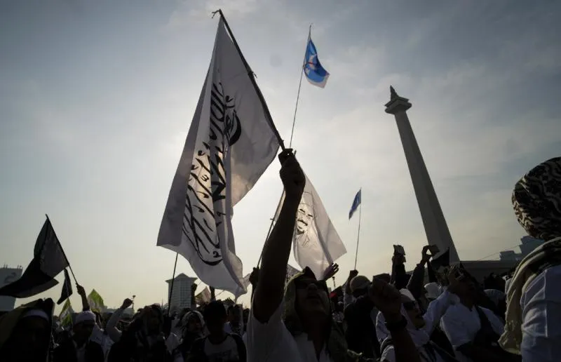 Acara Reuni Akbar 212. (Foto: Robinsar Nainggolan)