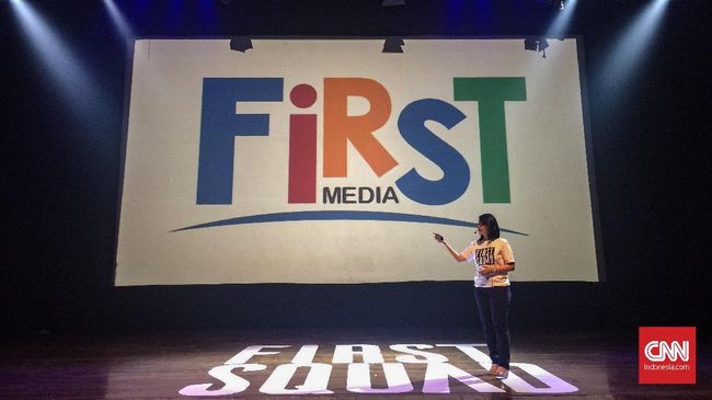 First media (Foto: CNN Indonesia/Rebeca Joy Limardjo)