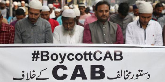 Demo revisi UU Anti Muslim di India (Pikiran Rakyat)