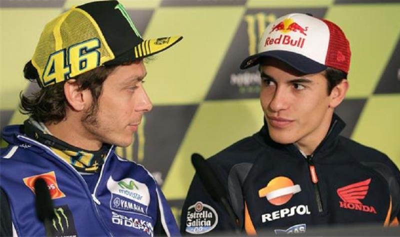 Bukan Rossi, Marc Marquez Ungkap Rival Terberatnya di MotoGP 2020. (bonepos.com)