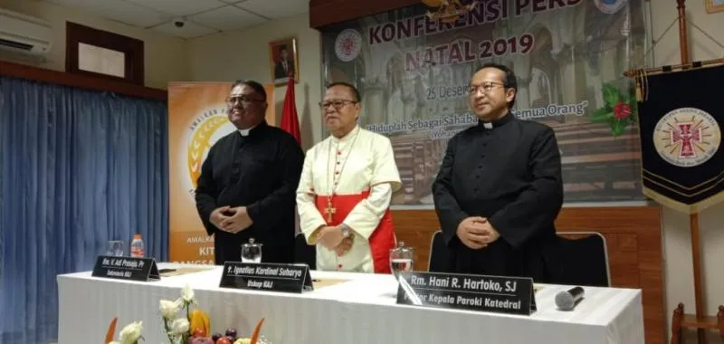 Uskup Agung Jakarta Ignatius Kardinal Suharyo. (Foto: Medcom.id/Candra)