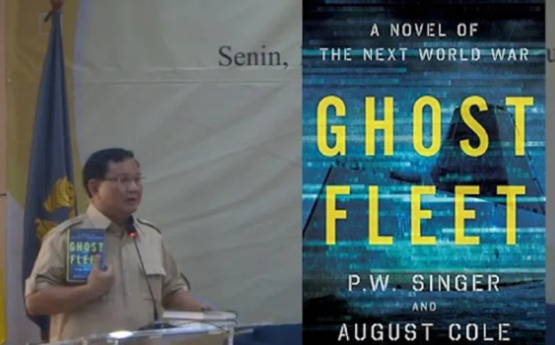 Ini Gambaran Perang Dunia III dalam Novel yang Dipamerkan Prabowo. (Kontenislam)