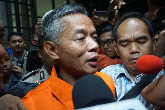 Wahyu Setiawan divonis enam tahun penjara oleh Majelis Hakim Tipikor, Jakarta Pusat. (Foto: Detik.com)