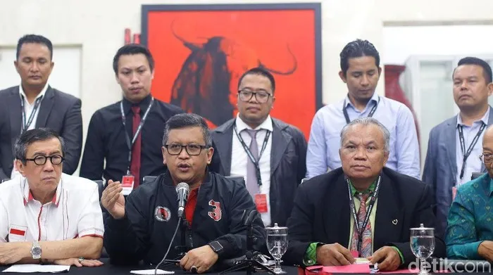 Tim Kuasa Hukum PDI Perjuangan. (Detik)