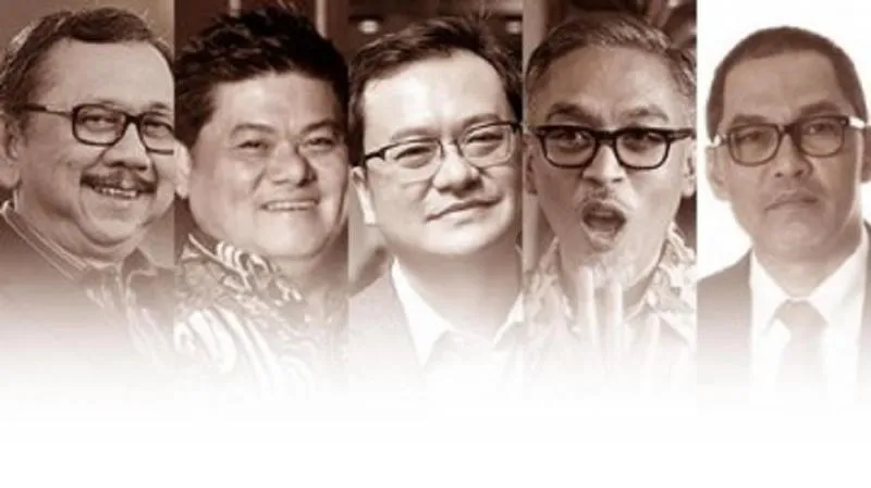 5 Tersangka Korupsi Jiwasraya. (cnbcindonesia)