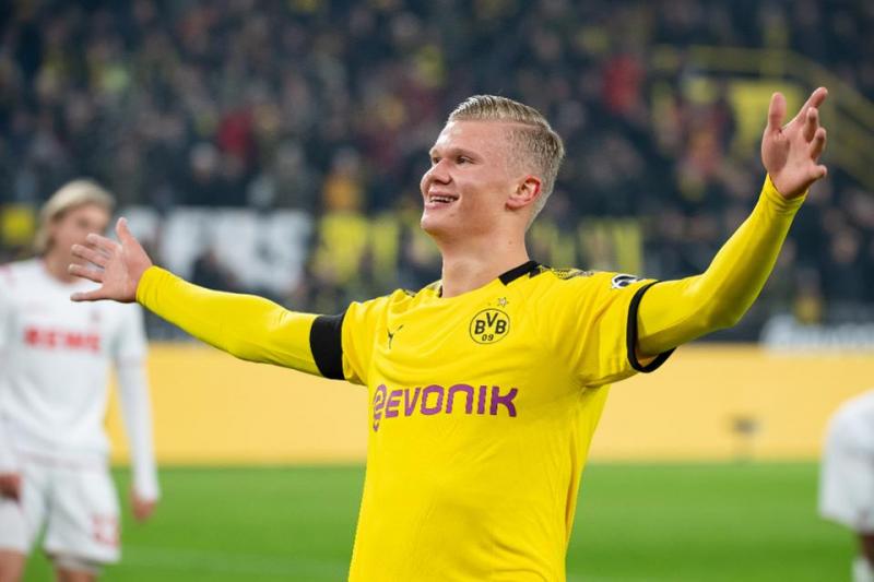 Pemain Borussia Dortmund Erling Haaland (Foto:Getty Images)