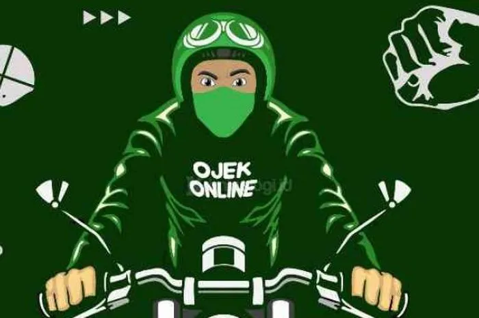 ilustrasi driver ojol (otomania)