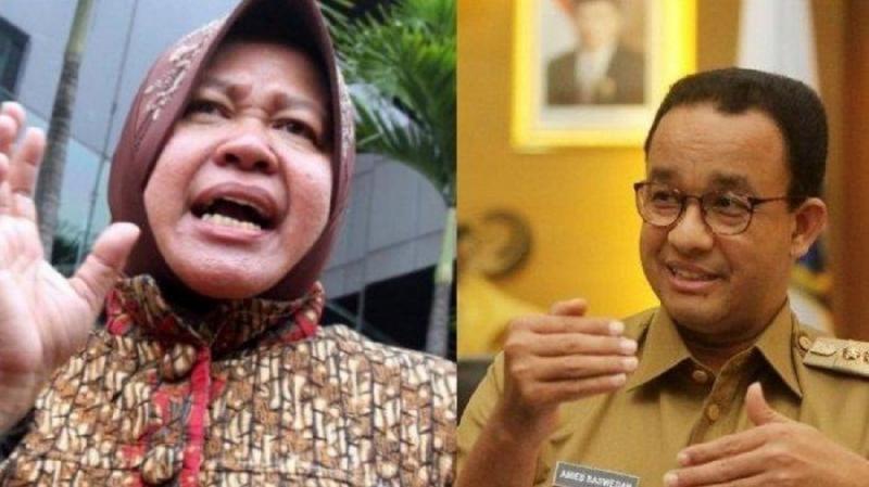 Mensos Risma ancam Anies untuk Pilgub DKI Jakarta (Wartakota)