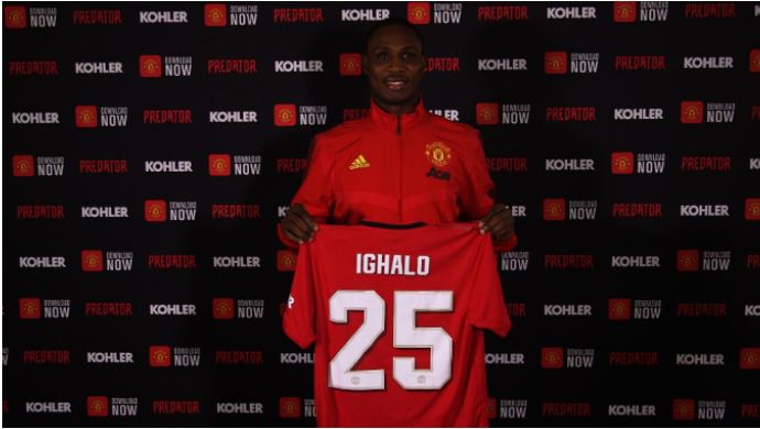 Odion Ighalo (Foto: Manchester United Oficial)