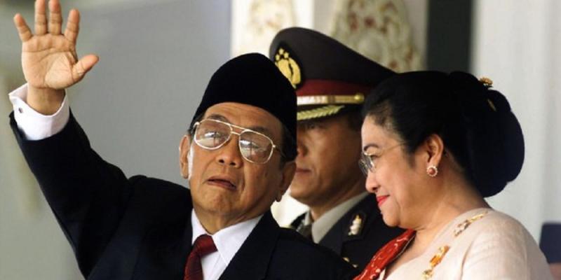 Gus Dur dan Megawati. (Merdeka).